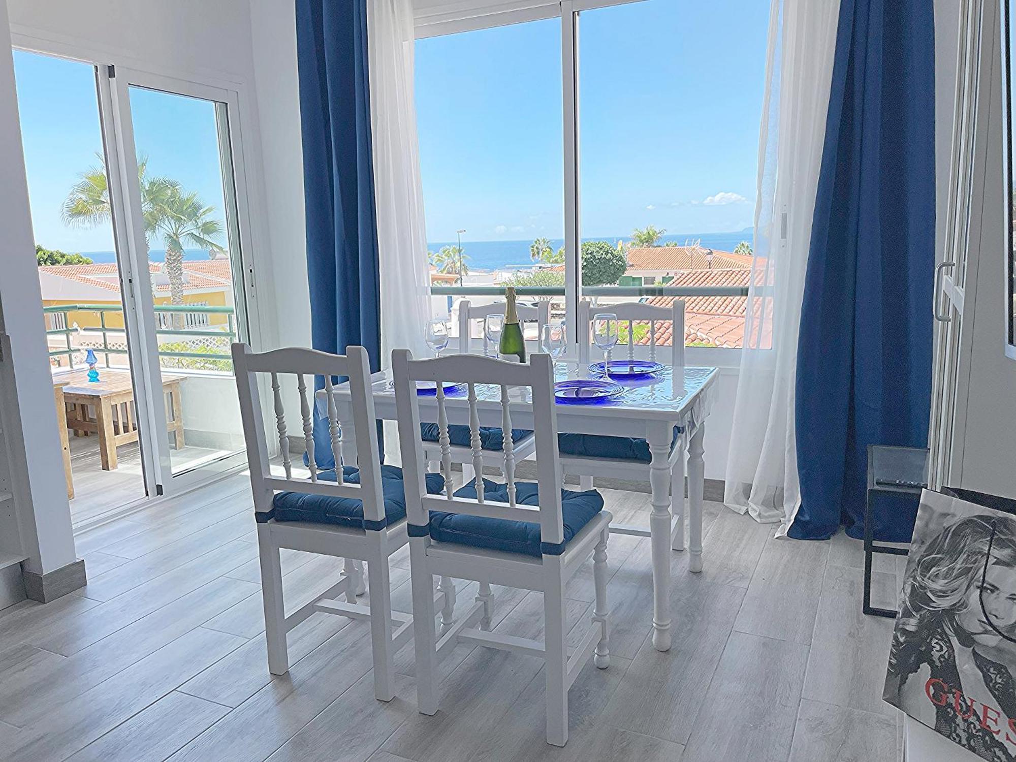 Newly Renovated Apartment With 2 Terrace, 2 Bedroom, 5Min Beach Puerto de Santiago  Bagian luar foto
